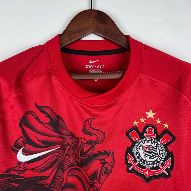 Camisa do Retrô Corinthians III 11/12 Torcedor Nike Masculina - Gren