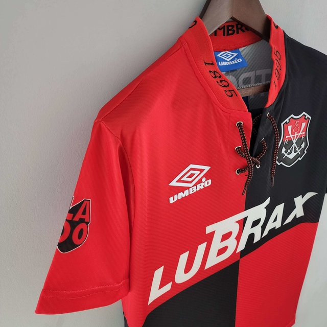 Camisa Retrô do Flamengo I 1995 Centenário Torcedor Umbro Masculina