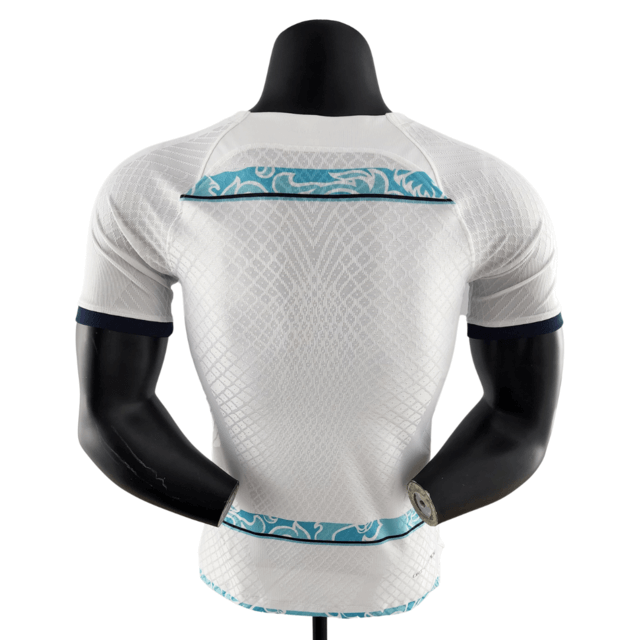 Camisa do Chelsea Away 22/23 Jogador Nike Masculina - Branco e Azul