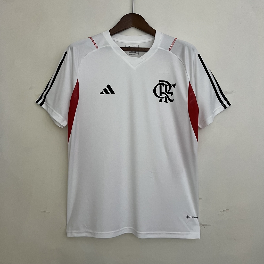 Camisa treino sale flamengo branca
