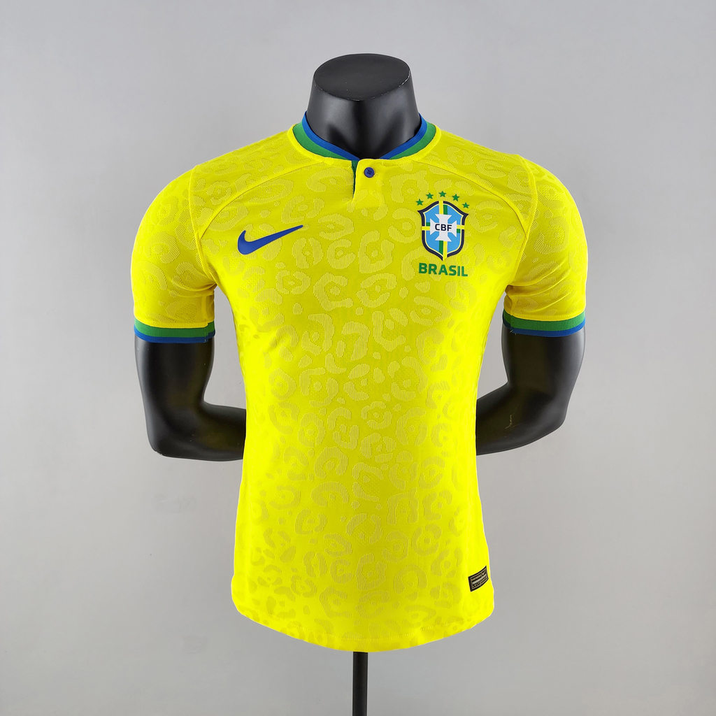 Camisa Seleção Brasileira I 22/23 - Amarela - Jogador Masculina