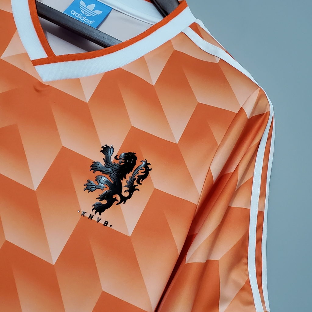 Camisa Holanda Laranja Home 1988 – Versão Retrô – KS Sports – Camisas de Times e Seleções