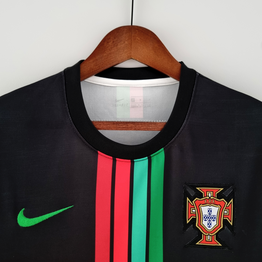 Camisa Portugal Concept 2022 Masculina - Preto