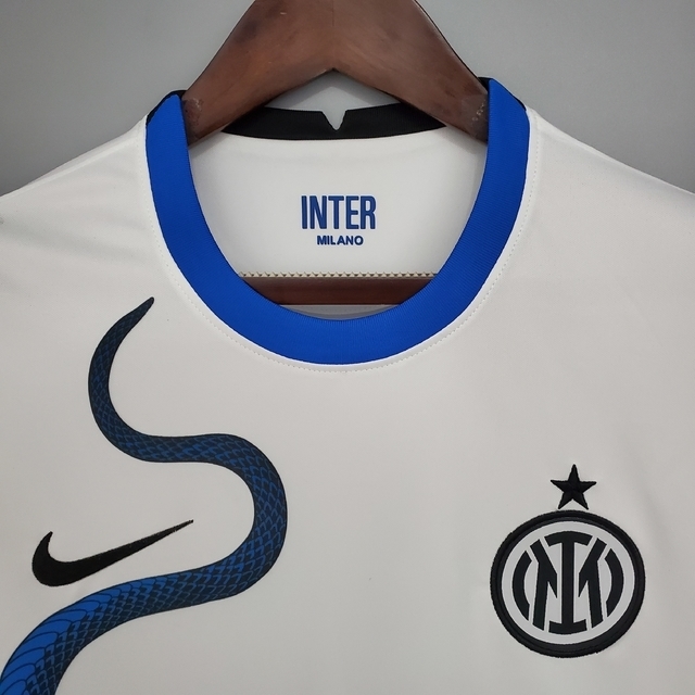 CAMISA FEMININA INTER DE MILÃO 2023 CAMISA RESERVA