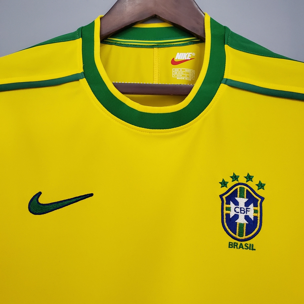 Camisa Retrô Seleção do Chile Copa 1998 Vermelha