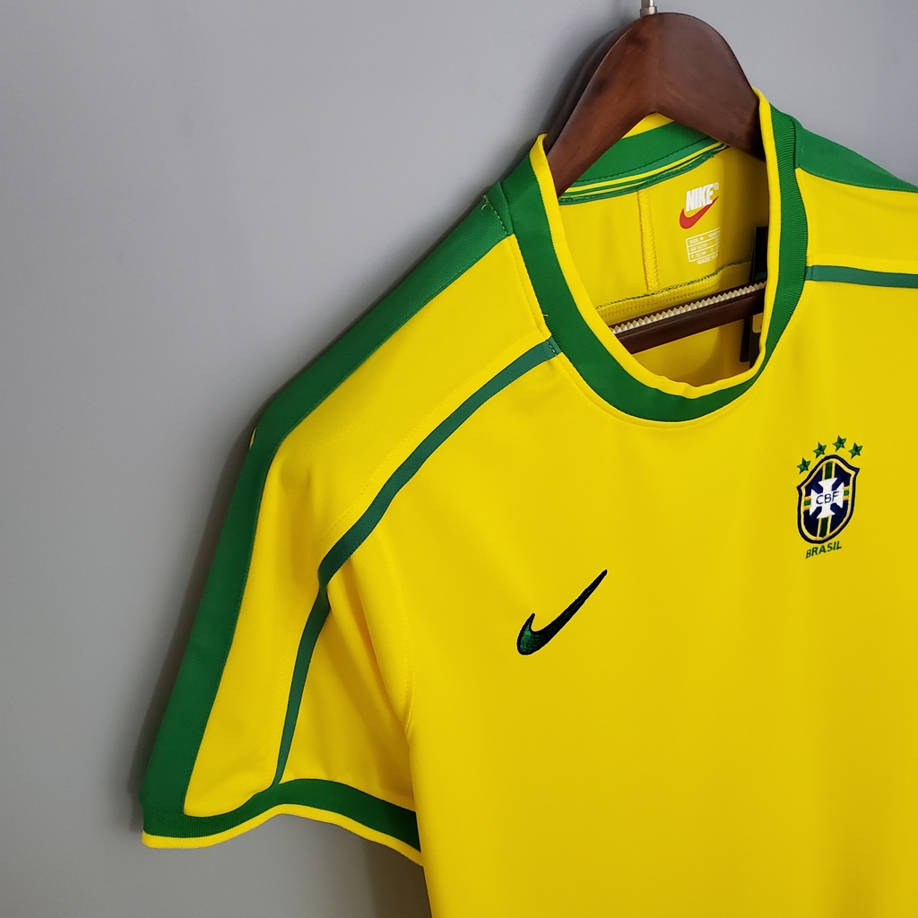 Camisa Retrô Seleção do Chile Copa 1998 Vermelha