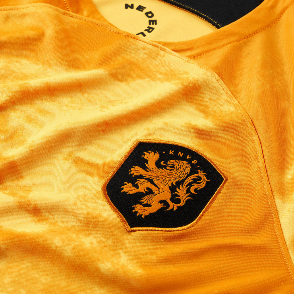 Camisa Holanda Home Copa do Mundo 2022 - Laranja