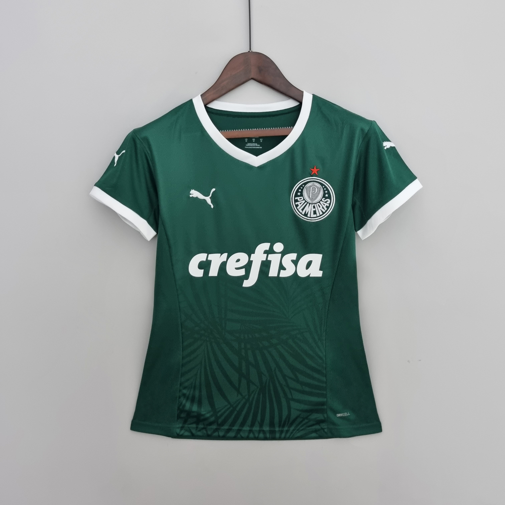 Camisa Palmeiras I 22/23 Torcedor Puma Feminina - Verde