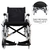 Cadeira de Rodas em Alumínio Dobrável D600 Dellamed - LifeCare