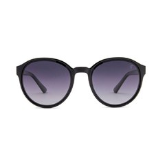 Óculos polarizado redondo Fuel cor preto com lente fumê