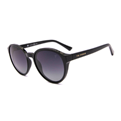 Óculos polarizado redondo Fuel cor preto com lente fumê