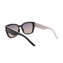 Óculos Fuel polarizado modelo Torride formato retangular cor preta