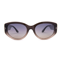 Óculos Fuel polarizado oval modelo McGee cor cinza 
