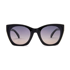 Óculos Fuel polarizado modelo Eleanor gatinho cor preto
