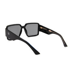 Óculos solar Fuel quadrado modelo Martina cor preto