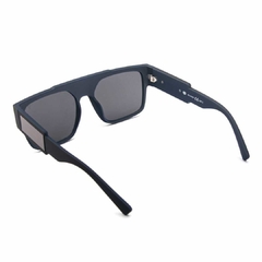 Óculos solar Fuel máscara polarizado modelo Notorious cor preto e azul