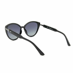 Óculos solar Fuel gatinho polarizado modelo Olivia cor preto 