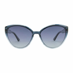 Óculos solar Fuel gatinho polarizado modelo Olivia cor azul 