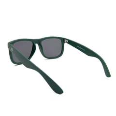 Óculos solar Fuel retangular polarizado modelo Ethan cor verde