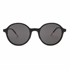 Óculos de sol Fuel redondo modelo Milano cor preto