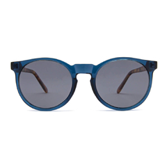 Óculos solar Fuel panto modelo Leah polarizado cor azul