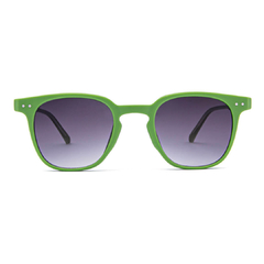 Óculos solar Fuel retangular modelo Lolly cor verde