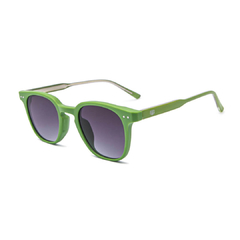 Óculos solar Fuel retangular modelo Lolly cor verde