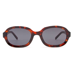 Óculos de sol Fuel modelo Turim formato oval cor tartaruga