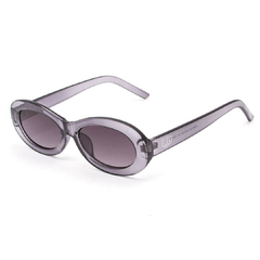 Óculos de sol Fuel modelo Novara formato oval cor fumê