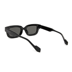 Óculos Fuel modelo Quiana formato retangular cor preto