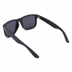Óculos solar polarizado Fuel retangular modelo Harry cor cinza