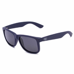 Óculos solar polarizado Fuel retangular modelo Harry cor azul