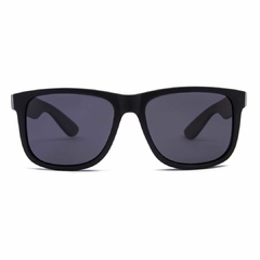 Óculos solar polarizado Fuel retangular modelo Harry cor preto