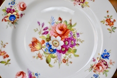 Plato Para Postre , Porcelana Hammersley & Co. England, Pattern Minuet C1935 - Funcy Stuff Antiguedades