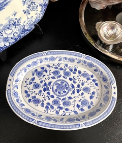 Fuente Ovalada Mediana Porcelana China Blue&White - comprar online