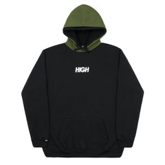 Moletom High Double Hooded Pullover Oil Black Drop 3 part 2