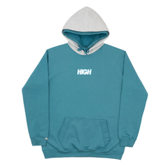 Moletom High Double Hooded Pullover Oil Blue Drop 3 part 2