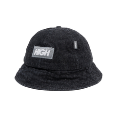 High Rounded Bucket Hat Black - comprar online