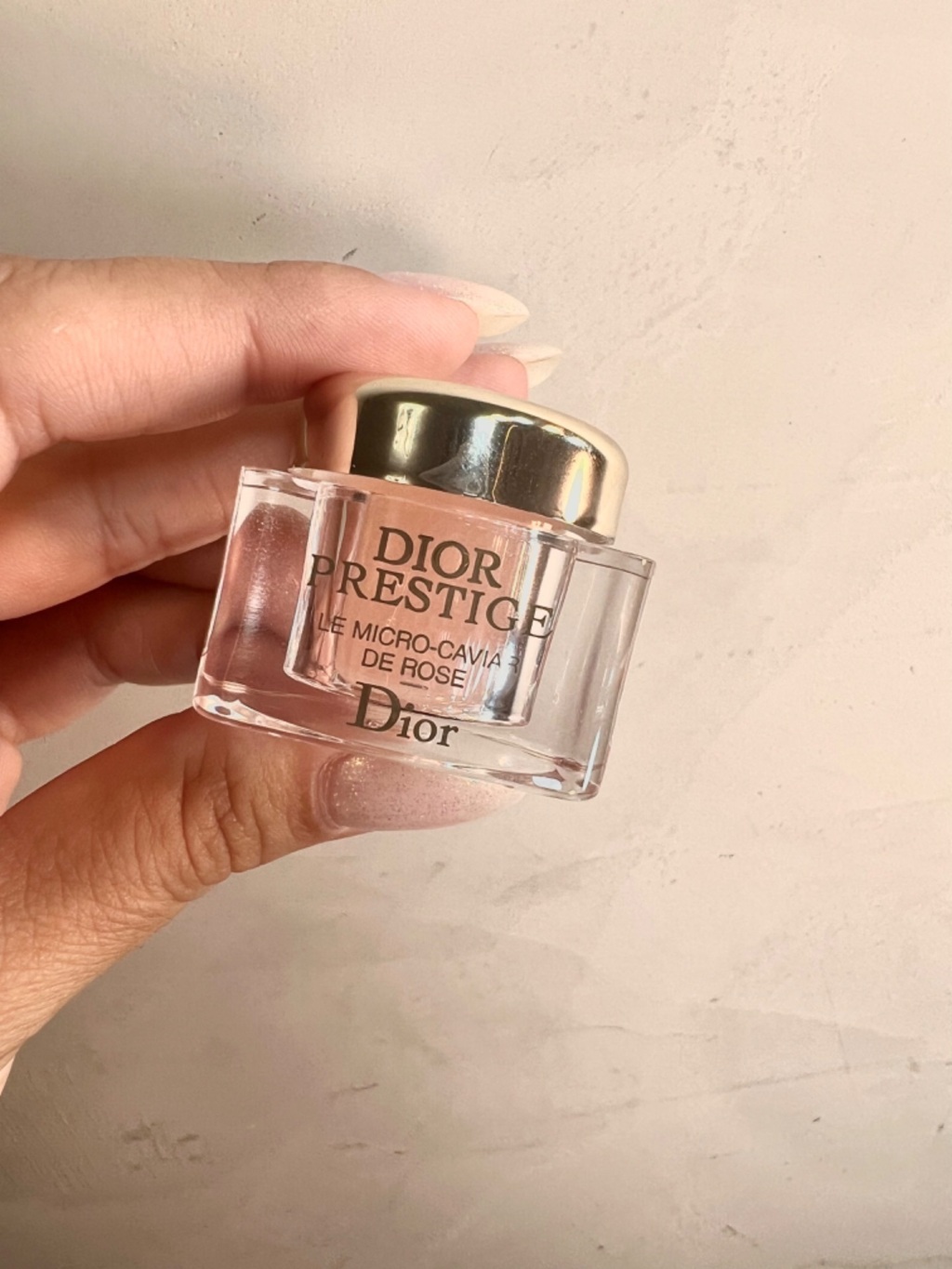 Mini tratamento Dior Prestige Le Micro Caviar de Rose - 5 ml