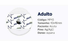 Eletrodo para ECG Adulto - Pct 50 un - MedPex*