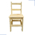 Cadeira Cadeirinha Infantil De Madeira Pinus 31cm Sem Pintura na internet