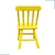 Cadeira Cadeirinha Infantil Colorida Laqueada Torneada de Madeira 1 UNIDADE - comprar online