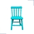 Conjunto Mesa Infantil kit Mdf 60x60 Com Baú com 2 Cadeira Cadeirinha Infantil Colorida Dalas Torneada
