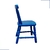 Conjunto Cadeira Cadeirinha Infantil Colorida Laqueada Torneada de Madeira Kit 2 Cadeirinhas