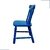 Conjunto Cadeira Cadeirinha Infantil Colorida Laqueada Torneada de Madeira Kit 2 Cadeirinhas na internet