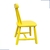 Imagem do Conjunto Cadeira Cadeirinha Infantil Colorida Laqueada Lisa de Madeira Kit 2 Cadeirinhas