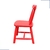 Conjunto Cadeira Cadeirinha Infantil Colorida Laqueada Lisa de Madeira Kit 2 Cadeirinhas - loja online