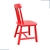 Imagem do Cadeira Cadeirinha Infantil Colorida Laqueada Lisa de Madeira 1 Unidade