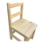 Kit Conjunto Mesa Mesinha MDF 60X60 Com Baú Com 2 Cadeiras Cadeirinhas De Madeira Para Desenhar Ou Colorir - comprar online