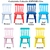 Conjunto Mesa Infantil kit Mdf 60x60 Com Baú com 2 Cadeira Cadeirinha Infantil Colorida Espanha Lisa - comprar online